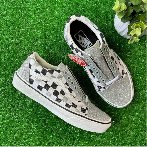 Vans Old Skool Glitter Checkerboard - Picture 3 of 7